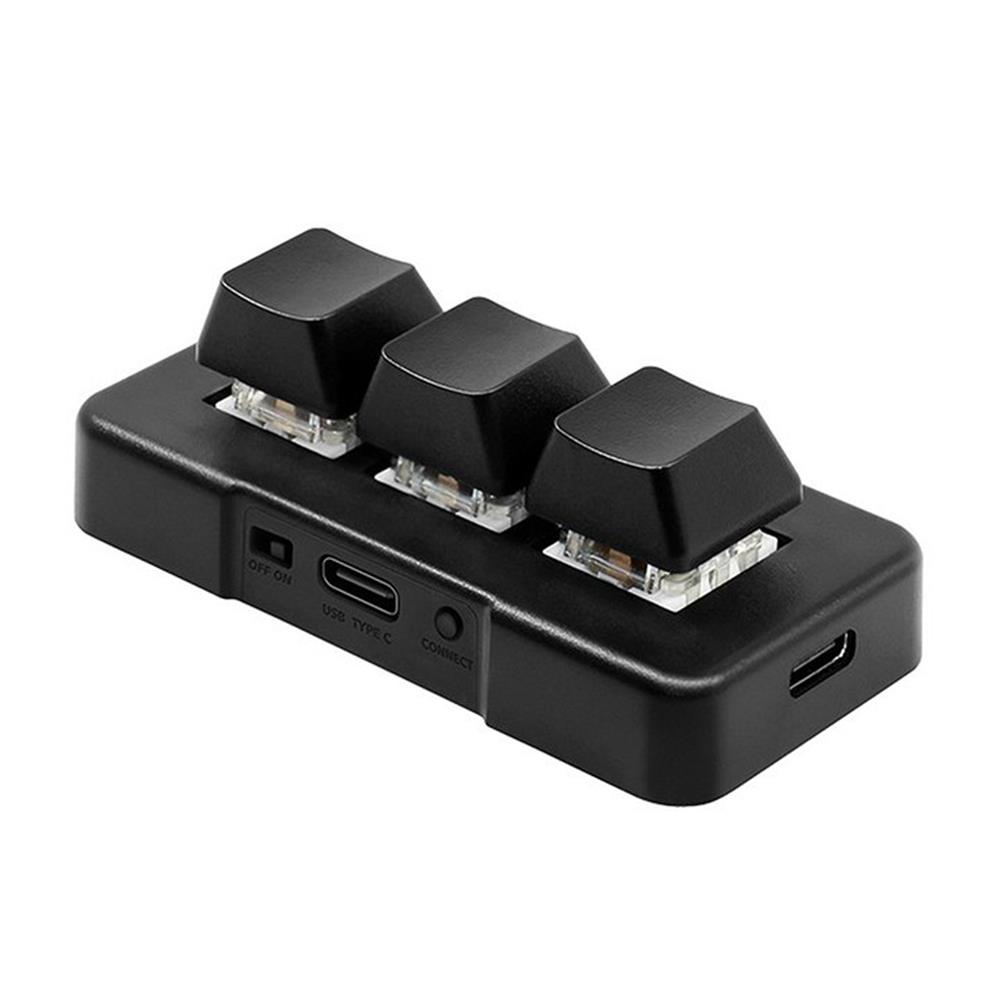 Gaming Keyboard Mini - MK321-Pro Small Keyboard 3-key Customized Keyboard