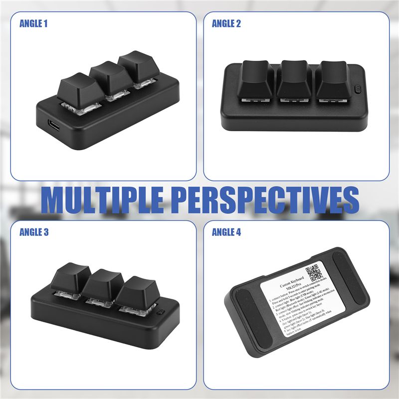 MK321 Progammable Macro Mini K - Gaming Keyboard Mini ulasan dan harga