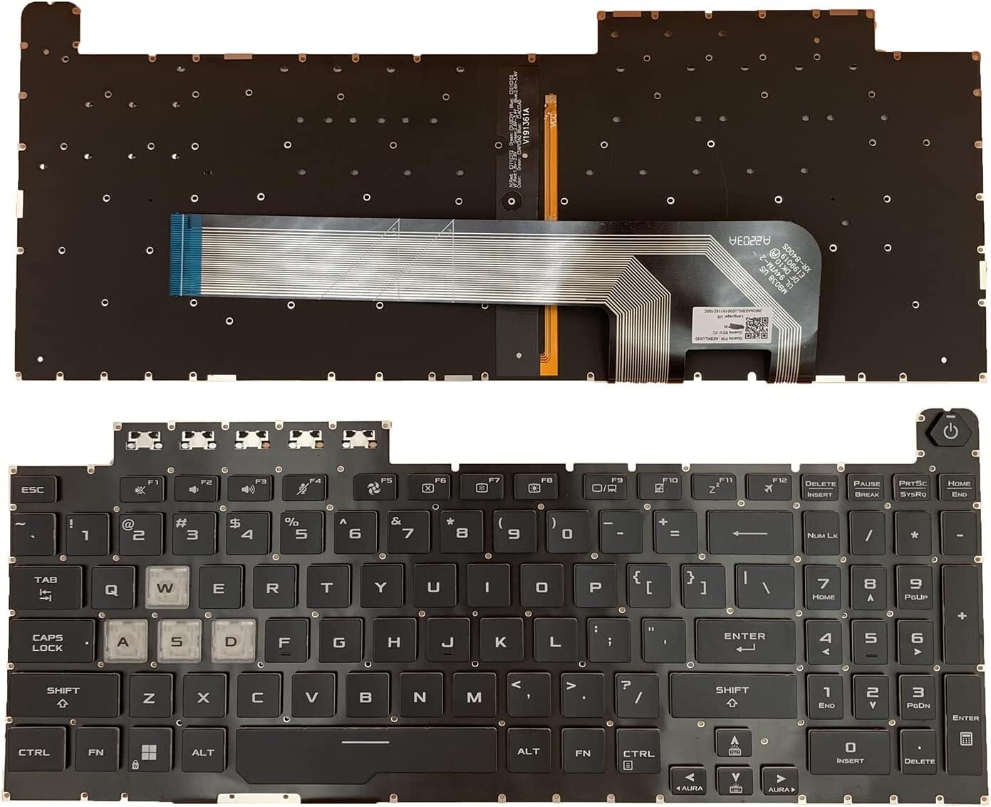 New for Asus TUF Gaming F17 FX - Gaming Keyboard Asus ulasan dan harga