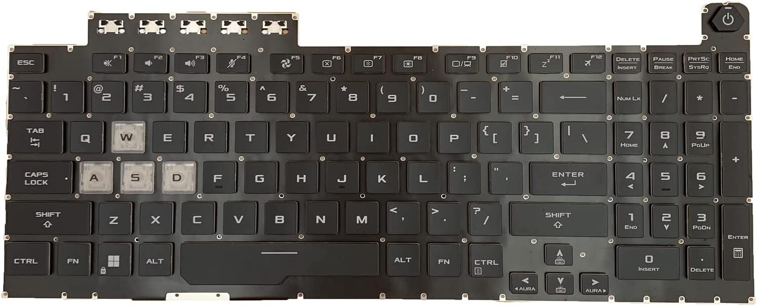 New for Asus TUF Gaming F17 FX - Gaming Keyboard Asus ulasan dan harga