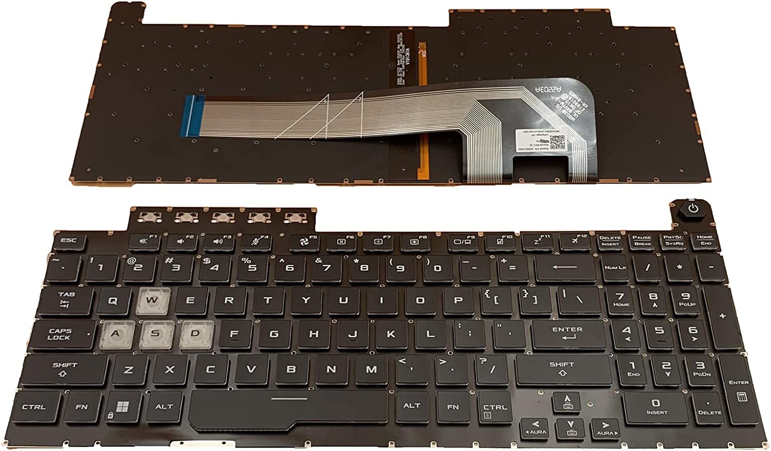 New for Asus TUF Gaming F17 FX - Gaming Keyboard Asus ulasan dan harga
