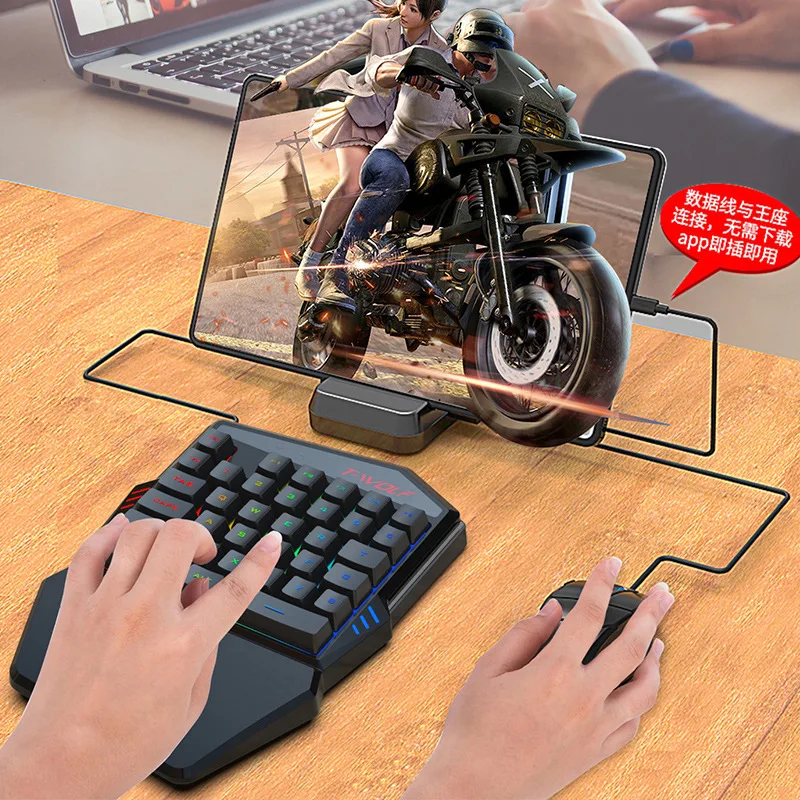 T-WOLF TF900 One Handed Keyboa - Gaming Keyboard Mini ulasan dan harga