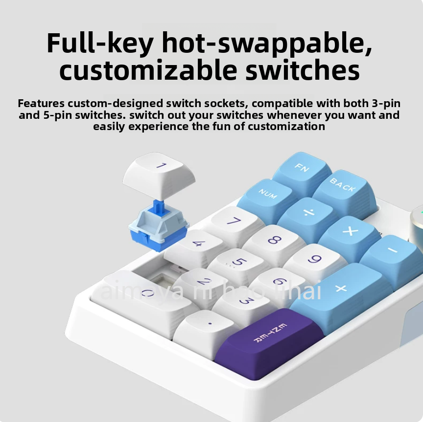 Kzzi K20 Mini Keypad Three Mod - Gaming Keyboard Mini ulasan dan harga