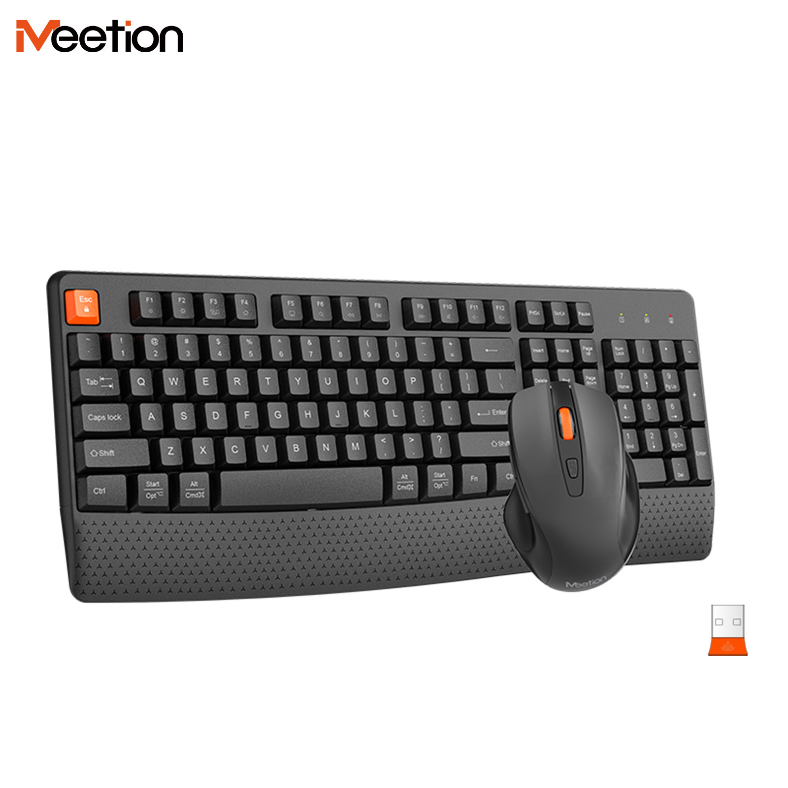 2.4G Wireless Office Keyboard  - Gaming Keyboard No Noise ulasan dan harga