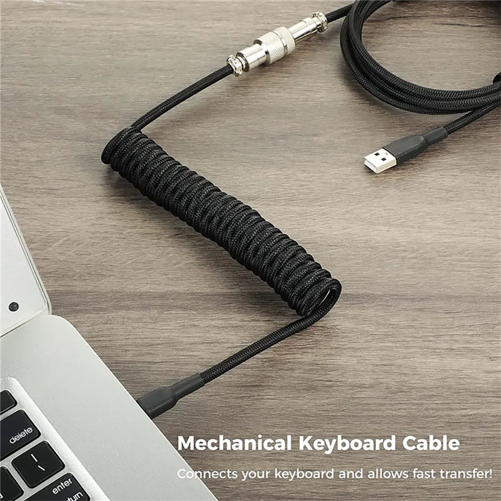 New Mechanical Keyboard Coiled - Gaming Keyboard Types ulasan dan harga