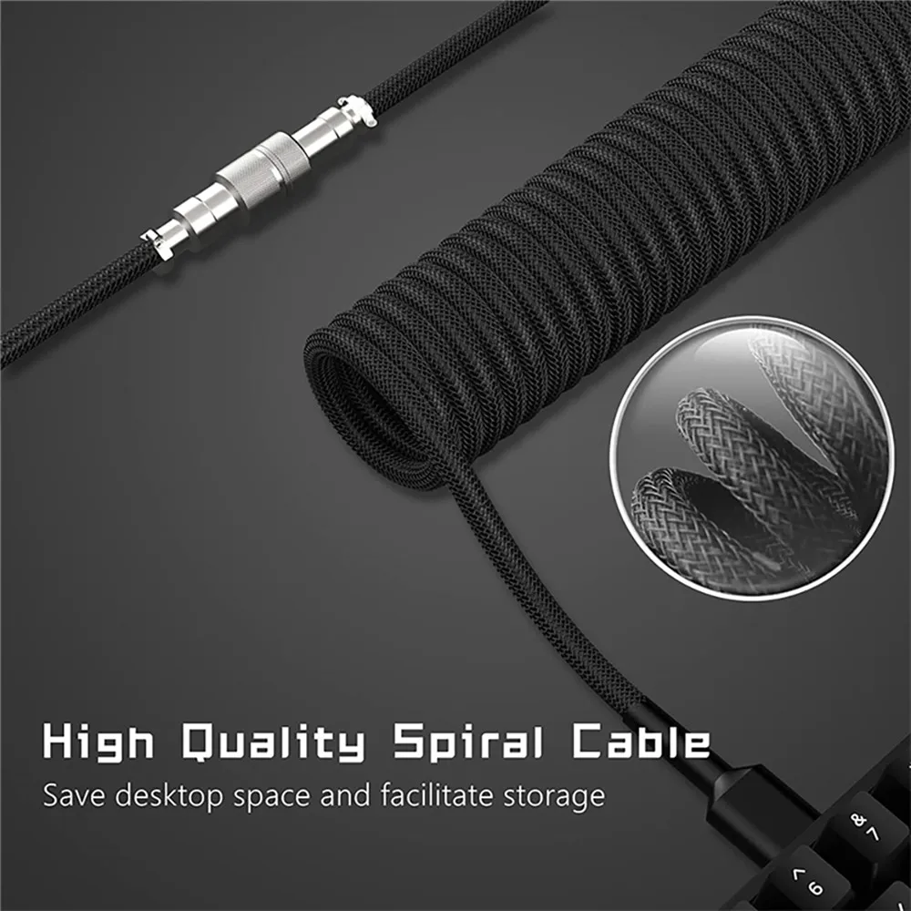 New Mechanical Keyboard Coiled - Gaming Keyboard Types ulasan dan harga