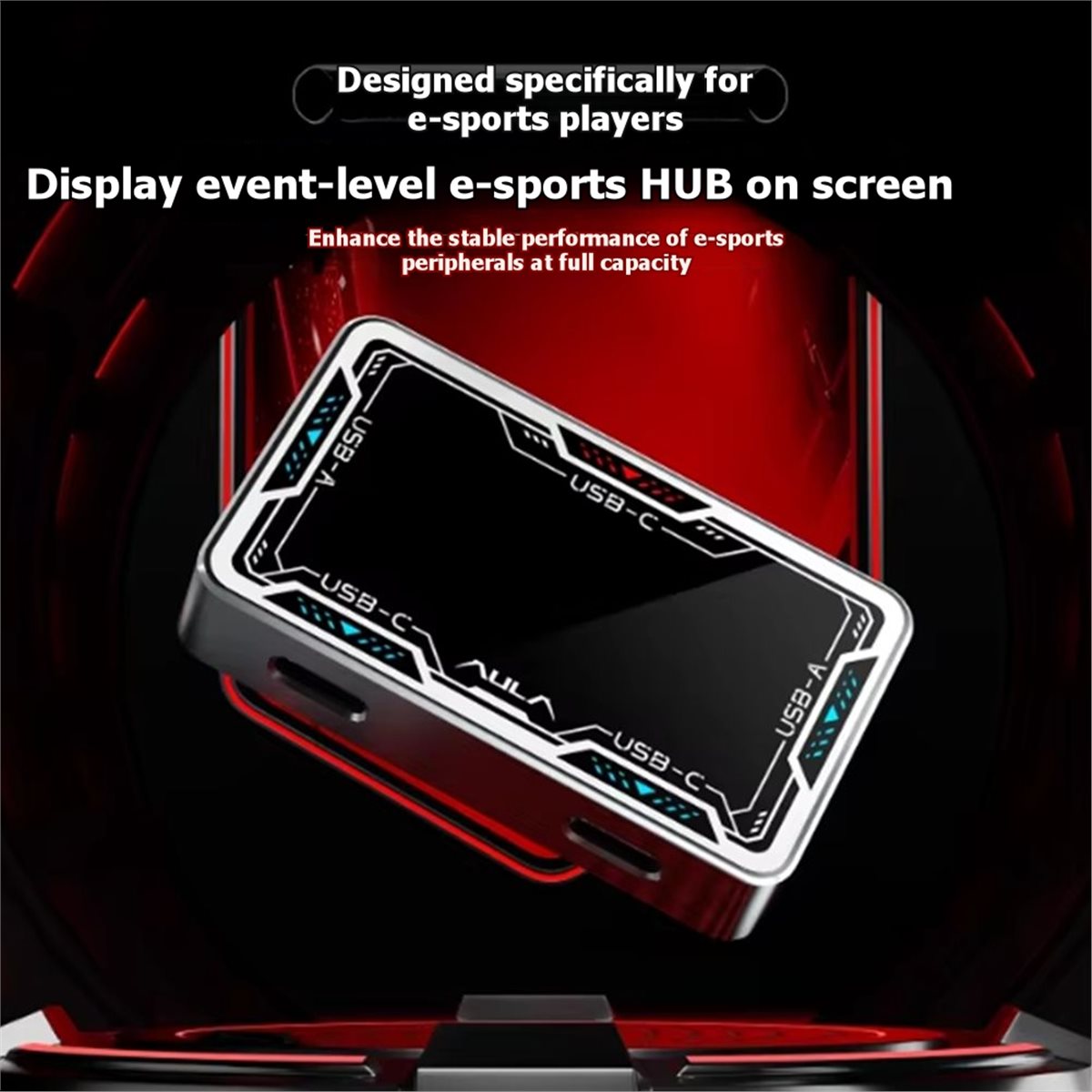Gaming USB HUB 8K High Speed T - Gaming Keyboard Splitter ulasan dan harga