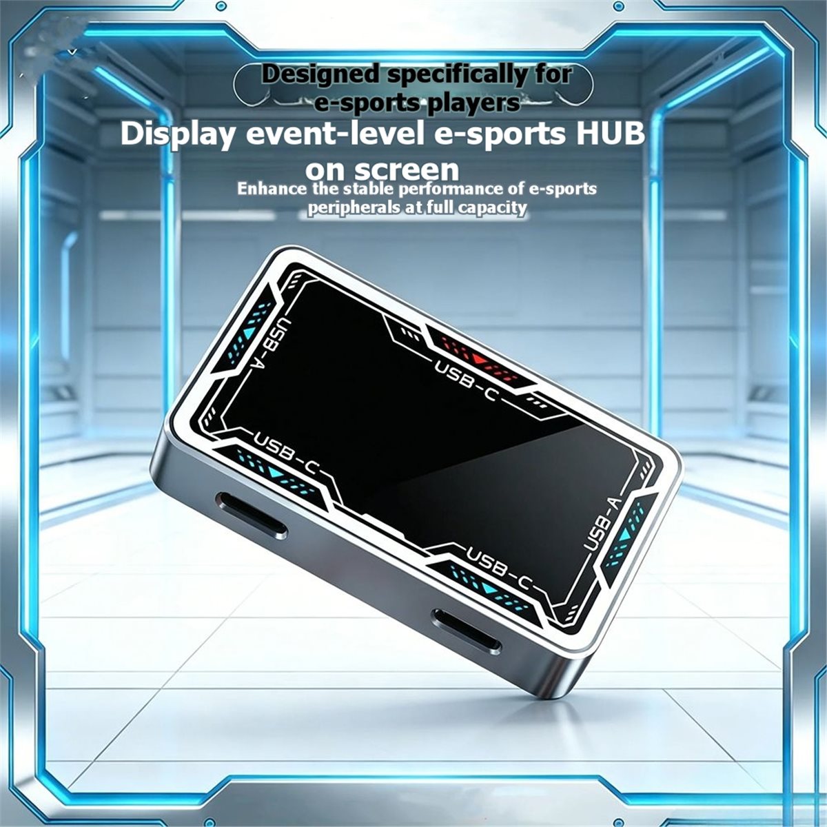 Gaming USB HUB 8K High Speed T - Gaming Keyboard Splitter ulasan dan harga