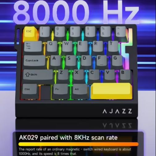 AK029 Wired One-Handed Gaming  - Gaming Keyboard Mini ulasan dan harga