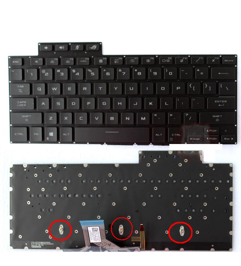 New US Backlit Keyboard for AS - Gaming Keyboard Asus ulasan dan harga