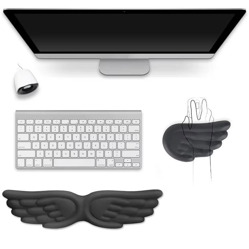 Keyboard Mouse Wrist Rest Ange - Gaming Keyboard Ergonomics ulasan dan harga