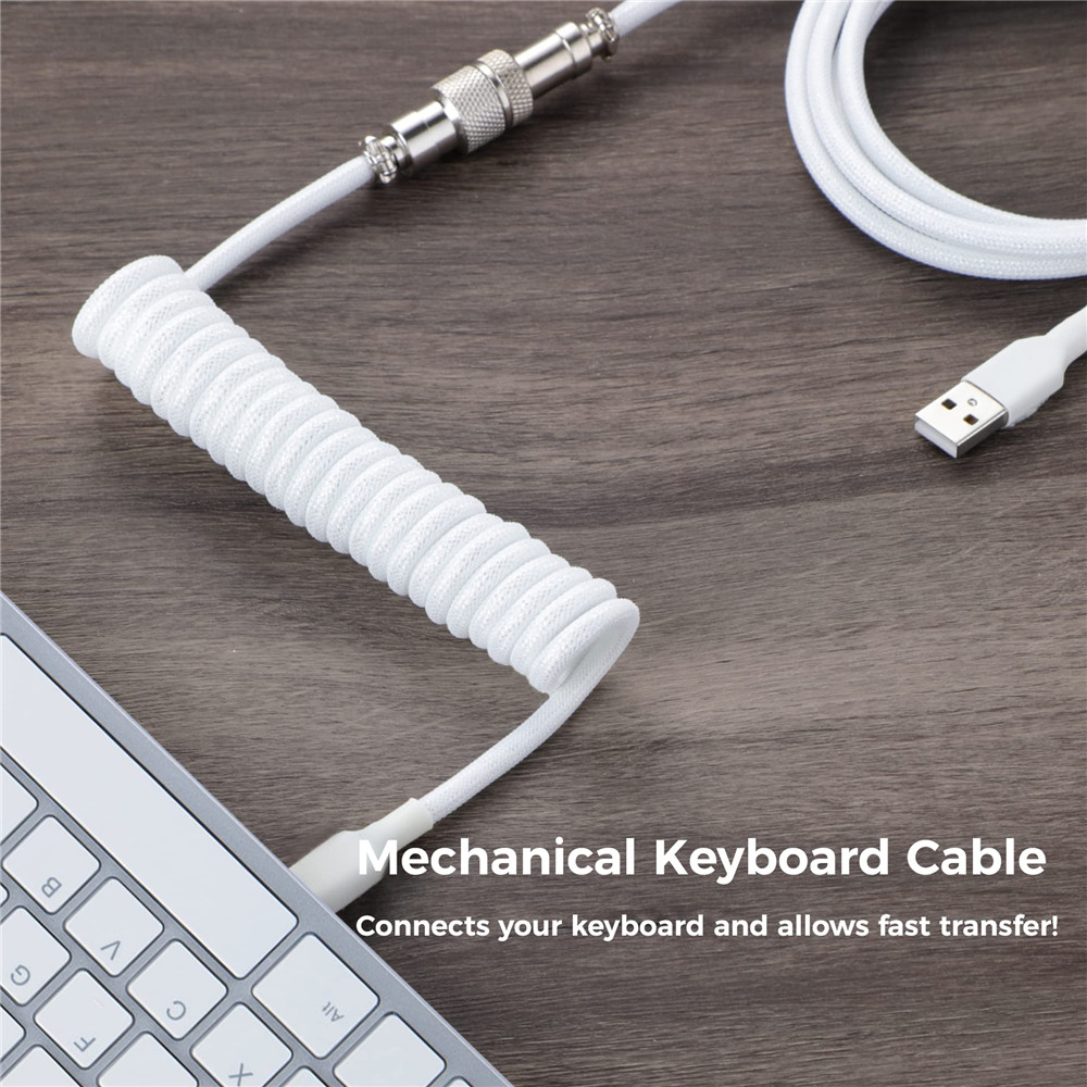 Mechanical Keyboard Coiled Cab - Gaming Keyboard Types ulasan dan harga