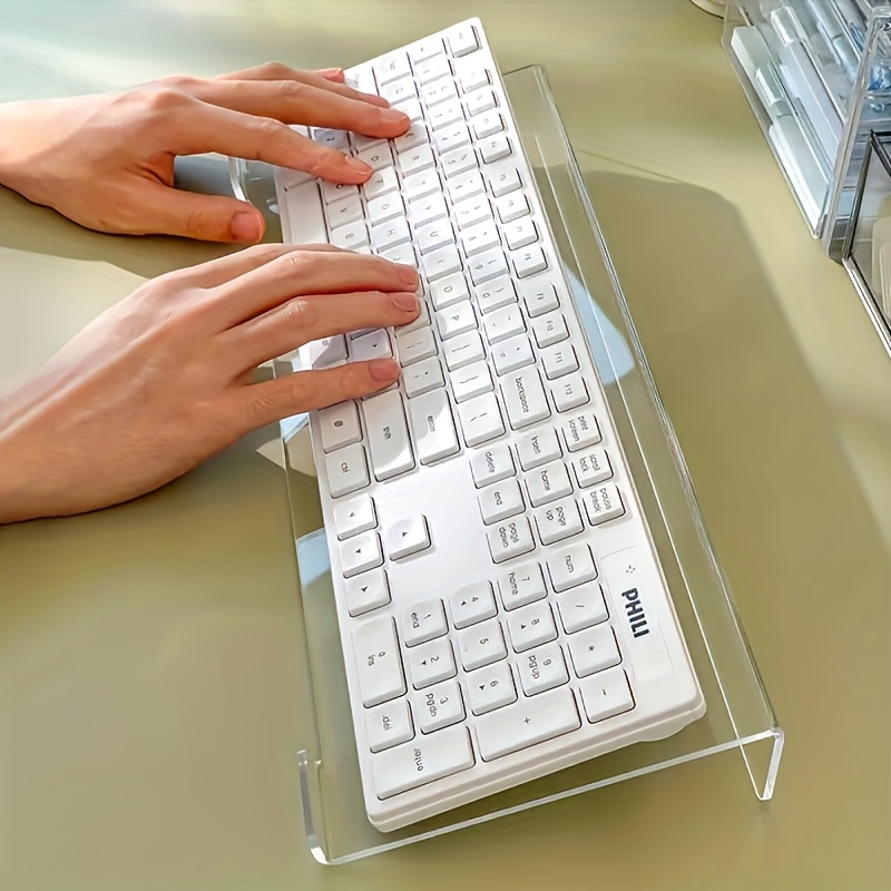 Acrylic keyboard stand, transp - Gaming Keyboard Ergonomics ulasan dan harga