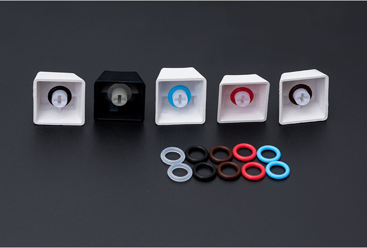 104pcs/pack Silent Ring Rubber - Gaming Keyboard No Noise ulasan dan harga