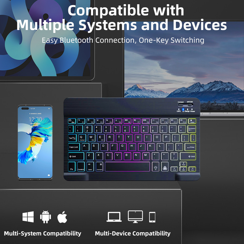 2026 Backlight Bluetooth Keybo - Gaming Keyboard Mini ulasan dan harga