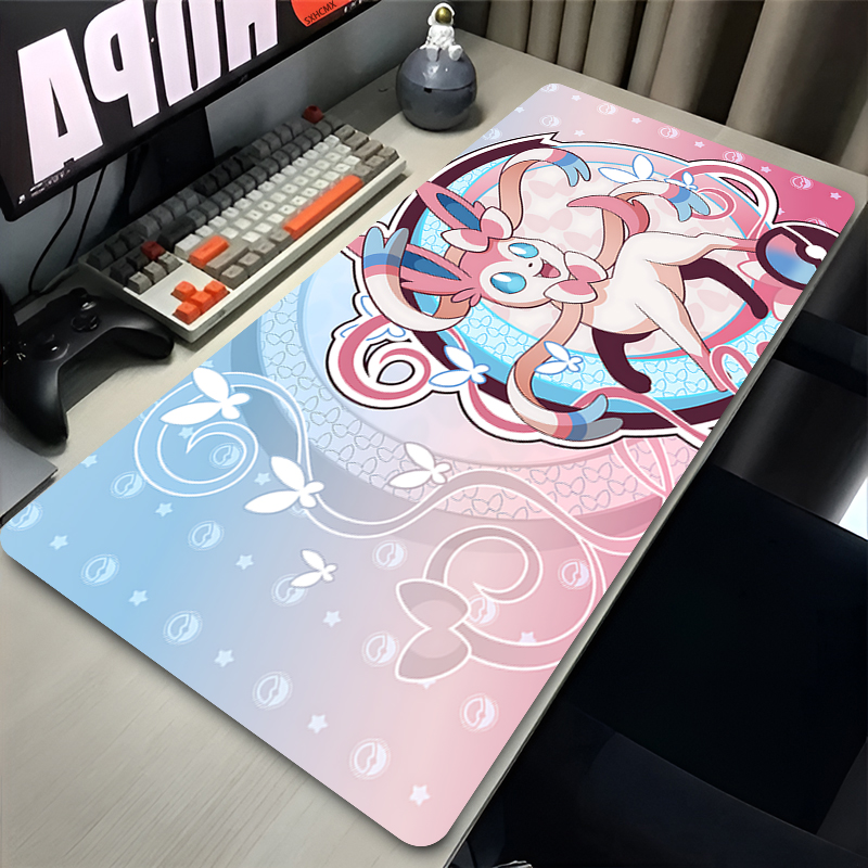 Large Pink Cute Mousepad XXL G - Gaming Keyboard En Mouse ulasan dan harga