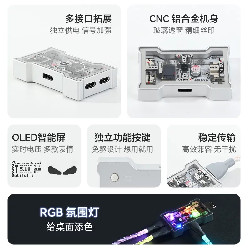 HMHUB HUBLite U Multifunctiona - Gaming Keyboard Splitter ulasan dan harga
