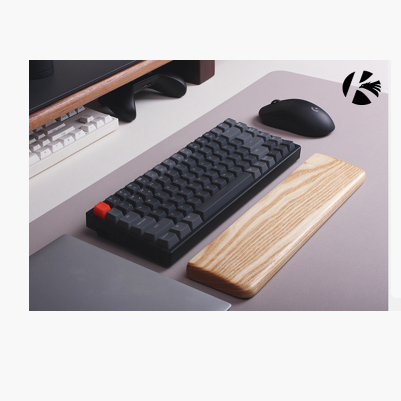 Kashcy solid Ashtree wooden pa - Gaming Keyboard Ergonomics ulasan dan harga