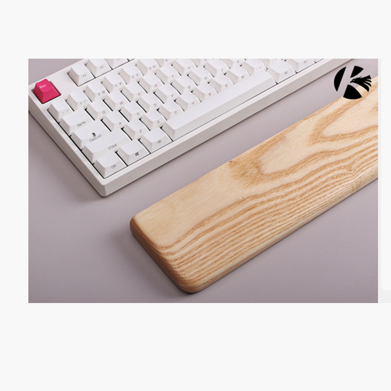 Kashcy solid Ashtree wooden pa - Gaming Keyboard Ergonomics ulasan dan harga