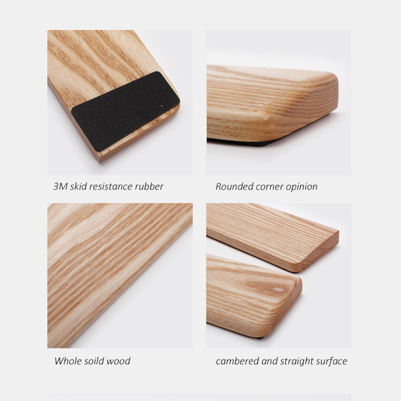 Kashcy solid Ashtree wooden pa - Gaming Keyboard Ergonomics ulasan dan harga